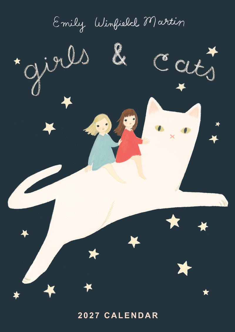 2027 Girls and Cats Calendar